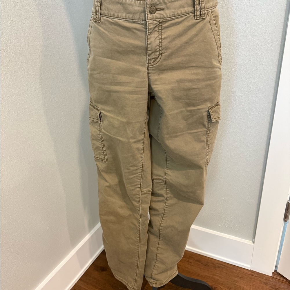 LOFT Women's Tan Cargo Pants